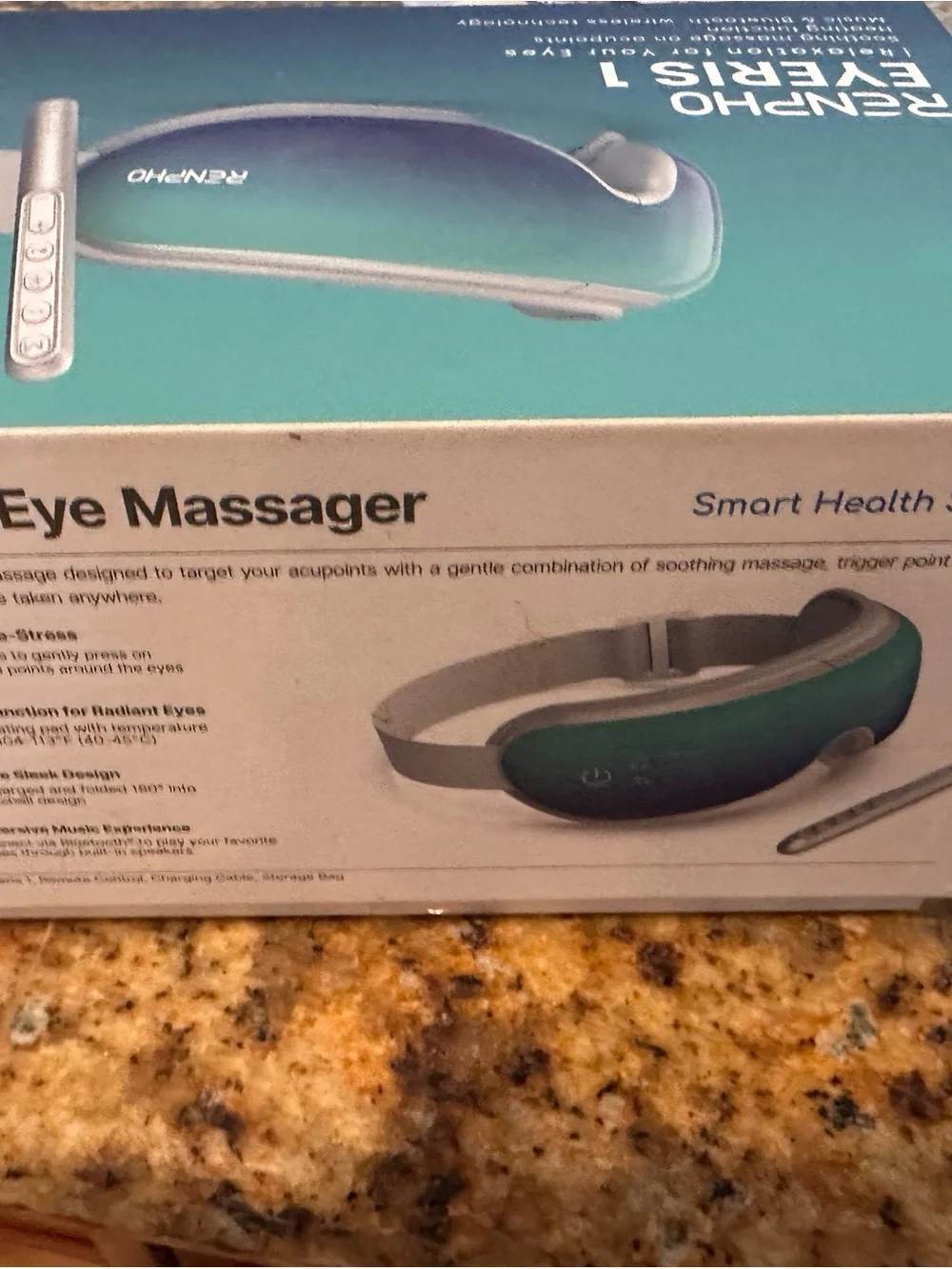 Eyeris 1 Eye Massager in Teal/Blue